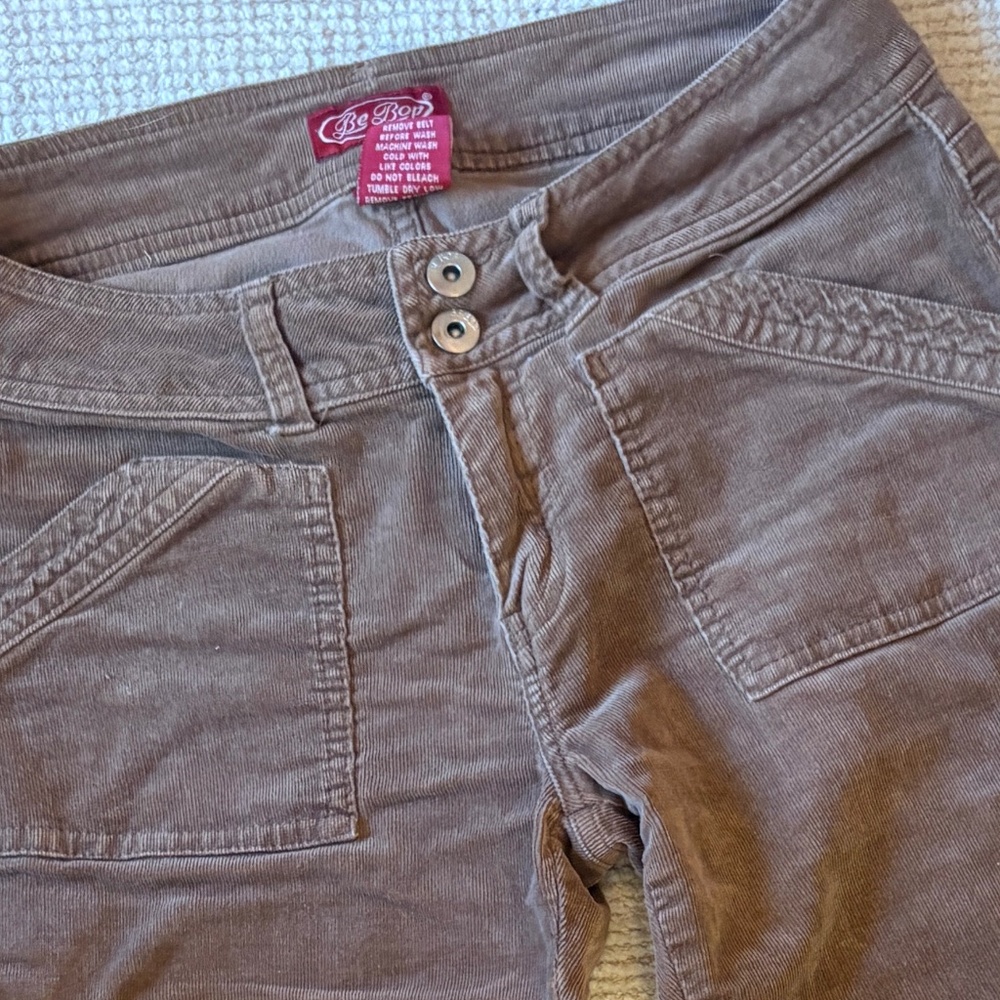 BeBop Corduroy Boot Cut Jeans - Juniors Sz 7